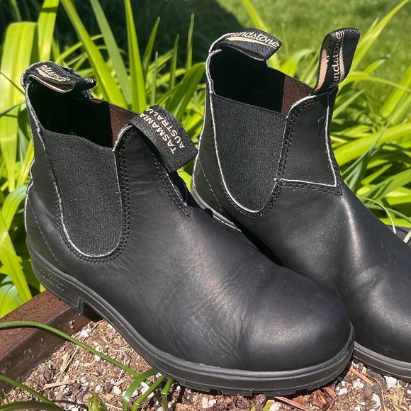 Blundstone Black Premium Leather Chelsea Boots - Picture 5 of 6